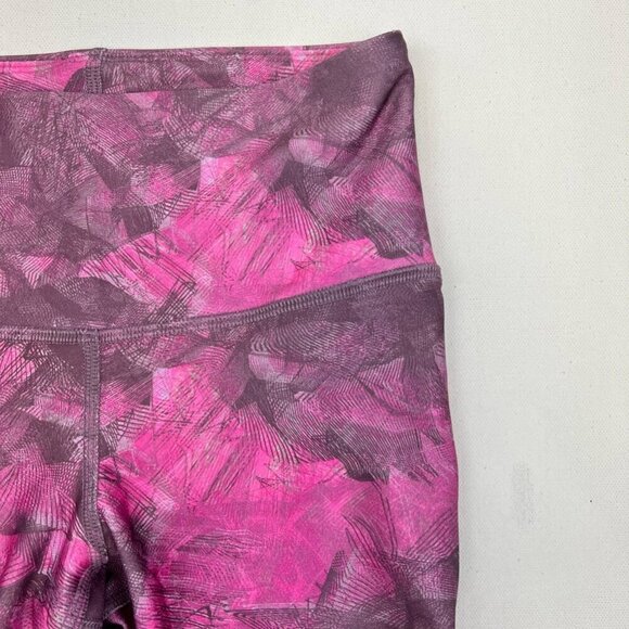 Under Armour Womens Leggings Pants Pink/Multi Compression Heatgear Stretch XS - Picture 6 of 10
